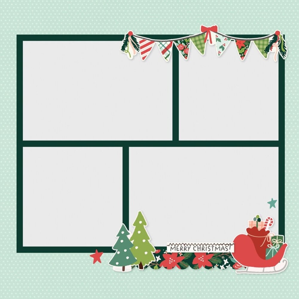 Simple Stories Santa's Village Simple Pages Pieces (23029) Simple Stories Santa's Village Simple Pages Pieces (23029)