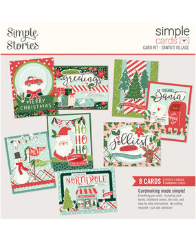 Simple Stories Santa's Village Simple Cards Kit (23030) Simple Stories Santa's Village Simple Cards Kit (23030)