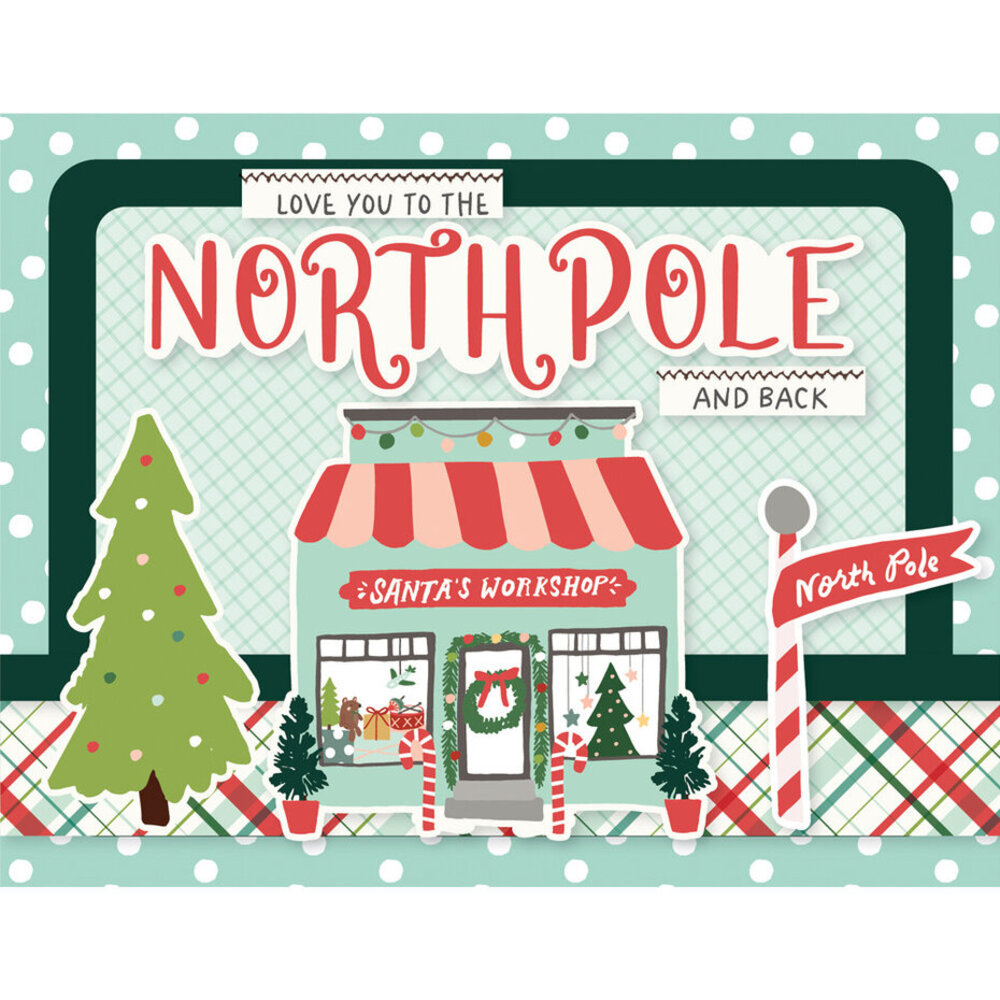 Simple Stories Santa's Village Simple Cards Kit (23030) Simple Stories Santa's Village Simple Cards Kit (23030)