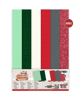 Yvonne Creations Gnome for Christmas A4 Linen Cardstock Pack (YC-A4-10030) Yvonne Creations Gnome for Christmas A4 Linen Cardstock Pack (YC-A4-10030)