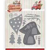 Yvonne Creations Gnome for Christmas Dies Gnome Home (YCD10360)