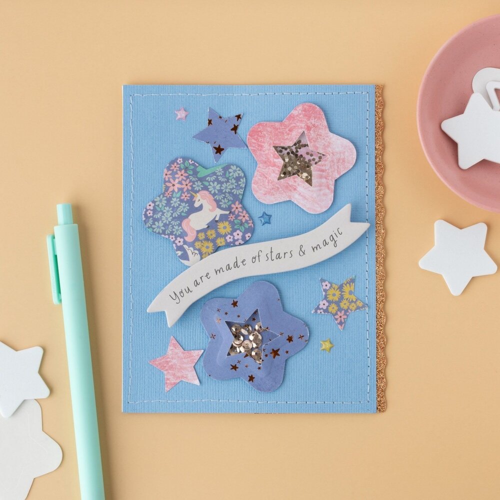 We R Memory Keepers Button Press Puffy Shaker Star Insert (60000452) We R Memory Keepers Button Press Puffy Shaker Star Insert (60000452)