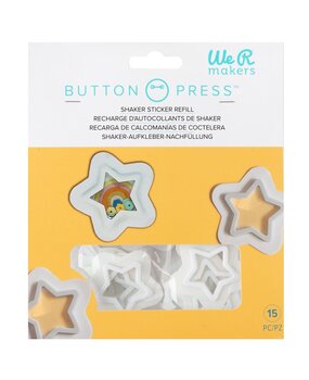 We R Memory Keepers Button Press Shaker Refill Star (60001016) We R Memory Keepers Button Press Shaker Refill Star (60001016)