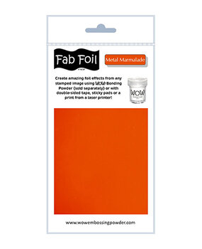 WOW! Metal Marmalade Fabulous Foil (W216-ORA20) WOW! Metal Marmalade Fabulous Foil (W216-ORA20)