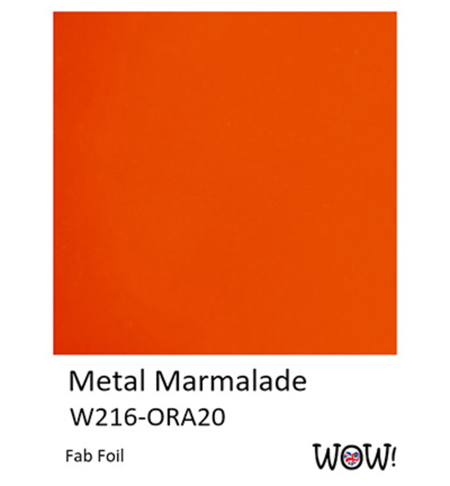 WOW! Metal Marmalade Fabulous Foil (W216-ORA20) WOW! Metal Marmalade Fabulous Foil (W216-ORA20)
