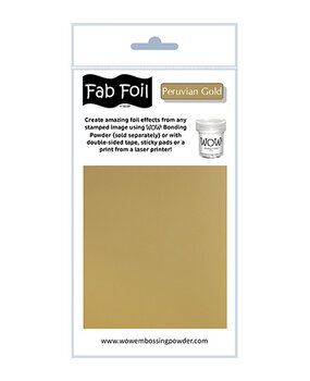 WOW! Peruvian Gold Fabulous Foil (W216-ORA22) WOW! Peruvian Gold Fabulous Foil (W216-ORA22)