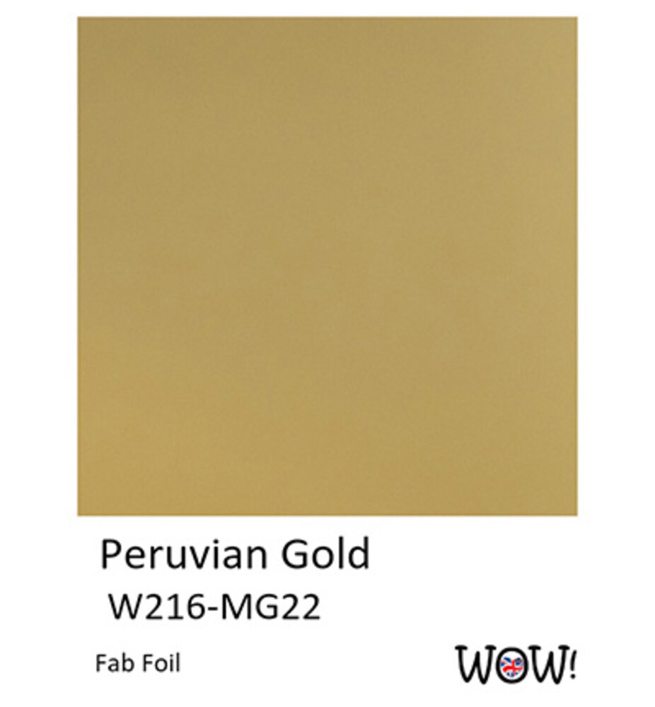 WOW! Peruvian Gold Fabulous Foil (W216-ORA22) WOW! Peruvian Gold Fabulous Foil (W216-ORA22)
