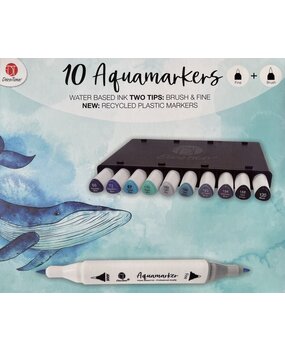 DécoTime 10 Aquamarkers Bright Mint (3004842) DécoTime 10 Aquamarkers Bright Mint (3004842)