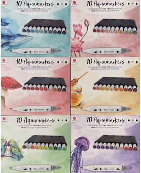 DécoTime SUMMER WAVE Aquamarkers (3004842) DécoTime SUMMER WAVE Aquamarkers (3004842)