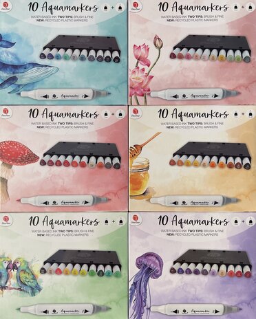 DécoTime SUMMER WAVE Aquamarkers (3004842) DécoTime SUMMER WAVE Aquamarkers (3004842)