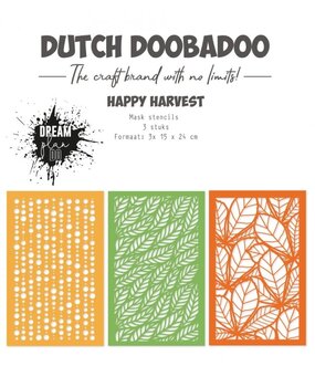 Dutch Doobadoo Dutch Mask Art Happy Harvest (470.784.331) Dutch Doobadoo Dutch Mask Art Happy Harvest (470.784.331)