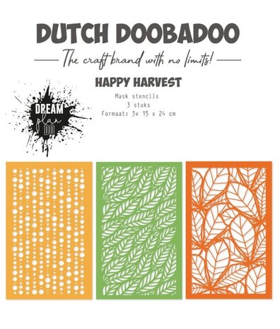 Dutch Doobadoo Dutch Mask Art Happy Harvest (470.784.331) Dutch Doobadoo Dutch Mask Art Happy Harvest (470.784.331)