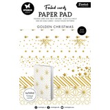Studio Light Essentials Golden Christmas A5 Foiled Cards Paper Pad (SL-ES-PP222)