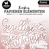 Studio Light Christmas Essentials Paper Elements with Rosegold Foil Kerstwensen (SL-ES-PE17) Studio Light Christmas Essentials Paper Elements with Rosegold Foil Kerstwensen (SL-ES-PE17)