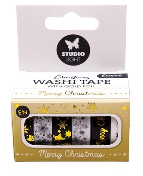 Studio Light Christmas Essentials Washi Tape Gold EN (SL-ES-WASH22) Studio Light Christmas Essentials Washi Tape Gold EN (SL-ES-WASH22)