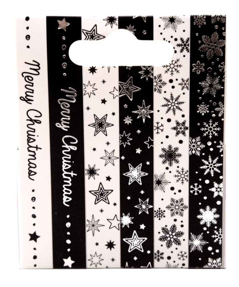 Studio Light Christmas Essentials Washi Tape Silver EN (SL-ES-WASH23) Studio Light Christmas Essentials Washi Tape Silver EN (SL-ES-WASH23)