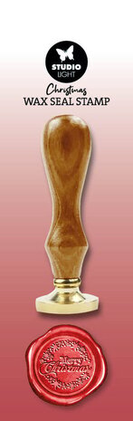 Studio Light Christmas Essentials Wax Seal Stamp Merry Christmas (SL-ES-WAX23) Studio Light Christmas Essentials Wax Seal Stamp Merry Christmas (SL-ES-WAX23)