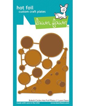 Lawn Fawn Bokeh Circles Hot Foil Plates (LF3532) Lawn Fawn Bokeh Circles Hot Foil Plates (LF3532)