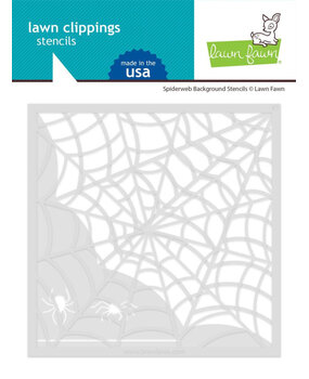 Lawn Fawn Spiderweb Background Stencils (LF3545) Lawn Fawn Spiderweb Background Stencils (LF3545)