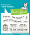 Cheesy Christmas Add-On Clear Stamps (LF3502) Cheesy Christmas Add-On Clear Stamps (LF3502)