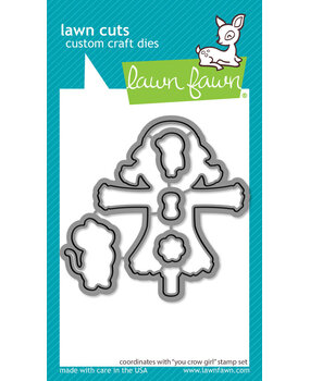Lawn Fawn You Crow Girl Dies (LF3491) Lawn Fawn You Crow Girl Dies (LF3491)