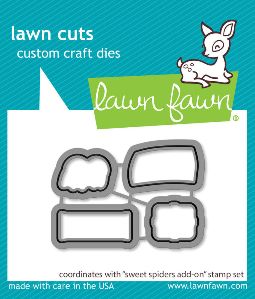 Lawn Fawn Sweet Spiders Add-On Dies (LF3495)