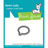 Lawn Fawn Tiny Sentiments: Coffee Dies (LF3499)