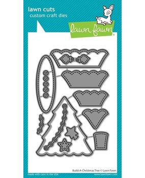 Lawn Fawn Build-A-Christmas Tree Dies (LF3513) Lawn Fawn Build-A-Christmas Tree Dies (LF3513)