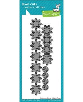 Lawn Fawn Sunflower Border Dies (LF3528)