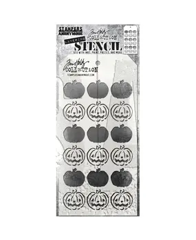 Stampers Anonymous Tim Holtz Jacks Layering Stencil (THS186) Stampers Anonymous Tim Holtz Jacks Layering Stencil (THS186)