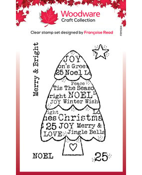 Woodware Tree Wishes Clear Stamps (FRM084) Woodware Tree Wishes Clear Stamps (FRM084)