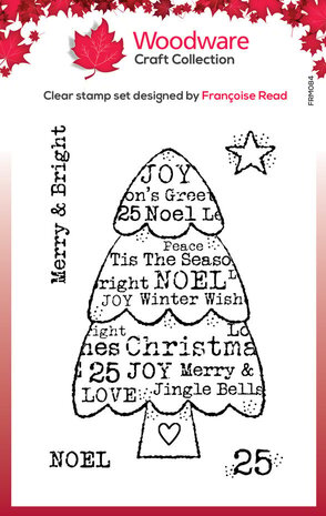 Woodware Tree Wishes Clear Stamps (FRM084) Woodware Tree Wishes Clear Stamps (FRM084)