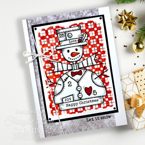 Woodware Wooden Snowman Clear Stamps (FRS1060) Woodware Wooden Snowman Clear Stamps (FRS1060)