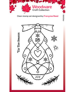 Woodware Glass Tree Clear Stamps (FRS1061) Woodware Glass Tree Clear Stamps (FRS1061)