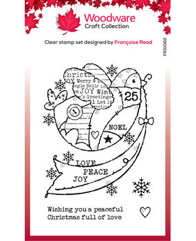Woodware Peaceful Dove Clear Stamps (FRS1062) Woodware Peaceful Dove Clear Stamps (FRS1062)