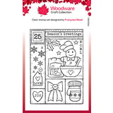 Woodware Winter Sampler Clear Stamps (FRS1063)