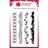 Woodware Christmas Borders Clear Stamps (FRS1065)