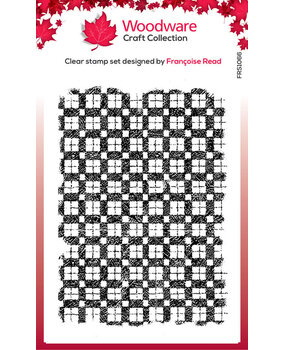 Woodware Faded Gingham Clear Stamps (FRS1066)