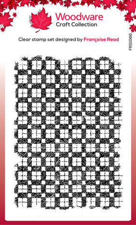 Woodware Faded Gingham Clear Stamps (FRS1066)