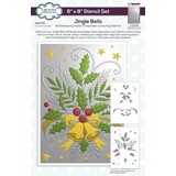 Creative Expressions Jingle Bells Companion Colouring Stencil (CEST170)