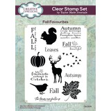Creative Expressions Taylor Made Journals A5 Clear Stamp Fall Favourites (CEC1109)