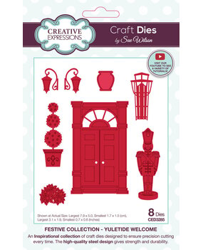 Creative Expressions Sue Wilson Craft Die Yuletide Welcome (CED3285) Creative Expressions Sue Wilson Craft Die Yuletide Welcome (CED3285)