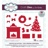 Creative Expressions Sue Wilson Craft Die Cosy Fireside Christmas (CED3287)