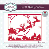 Creative Expressions Sue Wilson Craft Die Moonlight Sleigh Cover Plate (CED3289)