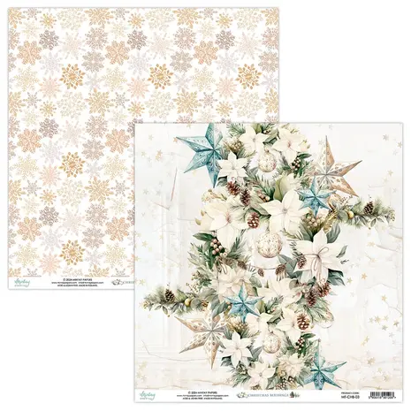 Mintay Christmas Blessings 6x6 Inch Scrapbooking Paper Pad (MT-CHB-08)