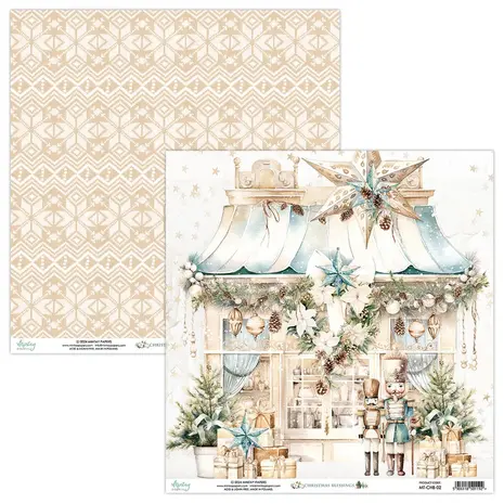 Mintay Christmas Blessings 6x6 Inch Scrapbooking Paper Pad (MT-CHB-08)