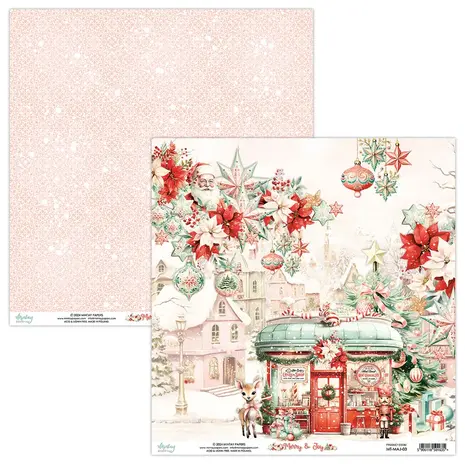 Mintay Merry & Joy 12x12 Inch Scrapbooking Paper Set (MT-MAJ-07)