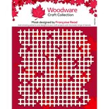 Woodware Worn Mesh 6x6 Inch Stencil (FRST071)
