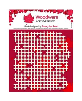 Woodware Worn Mesh 6x6 Inch Stencil (FRST071) Woodware Worn Mesh 6x6 Inch Stencil (FRST071)