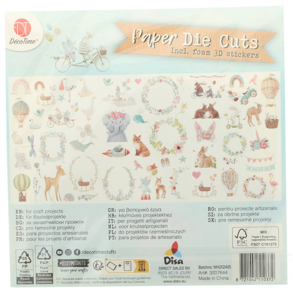 DécoTime Paper Die Cuts Dreamland (3207644) DécoTime Paper Die Cuts Dreamland (3207644)
